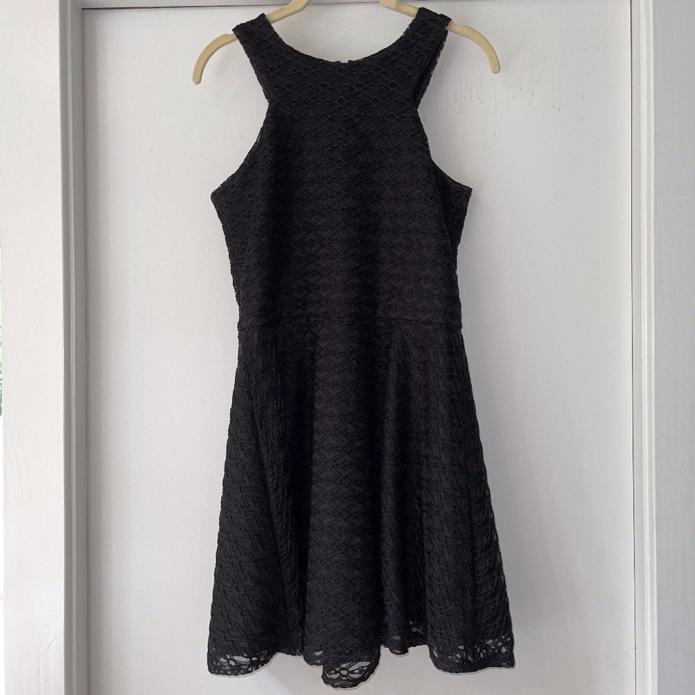 Sallymiller black lace dress